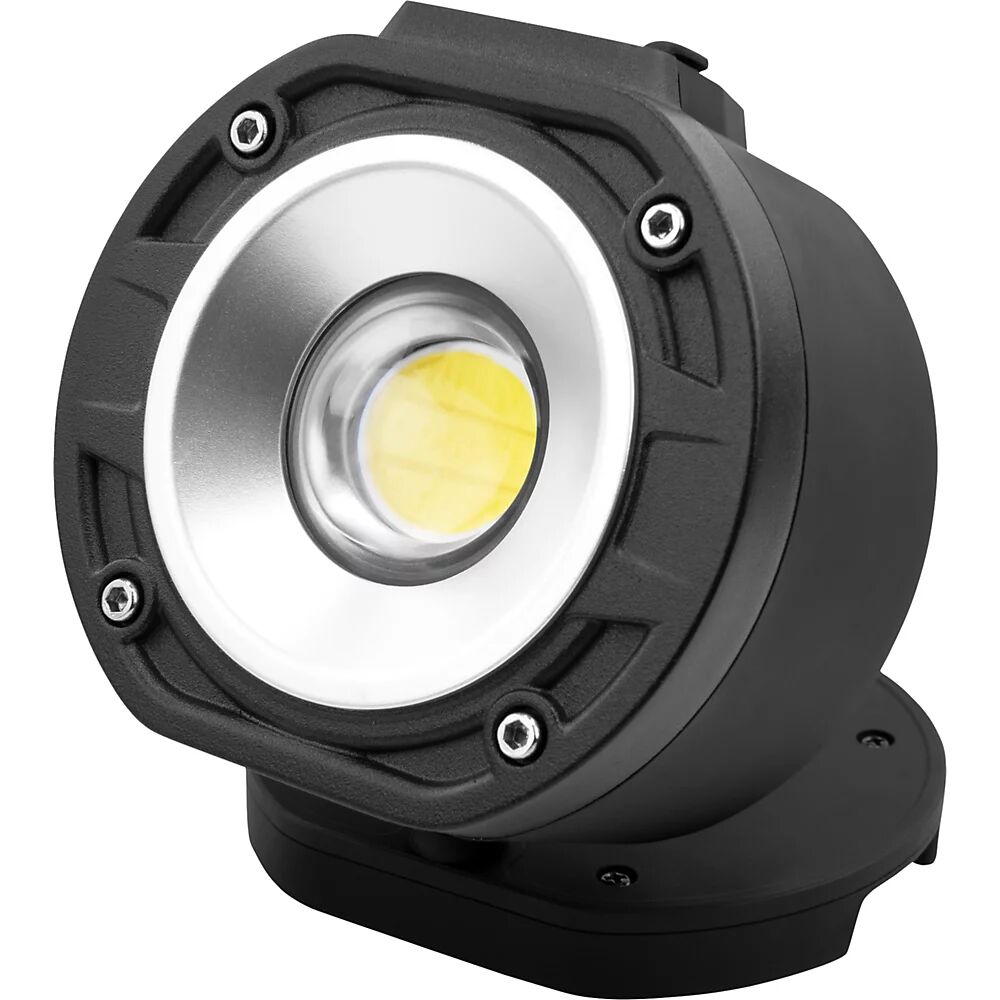 Ansmann Lámpara de trabajo LED con batería FL1100R, 1100 lm, negro, L x A x H 90 x 87 x 60 mm
