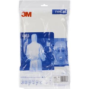 3M Traje de protección desechable 4545 (tipo 5/6), UE 20 unid., talla L