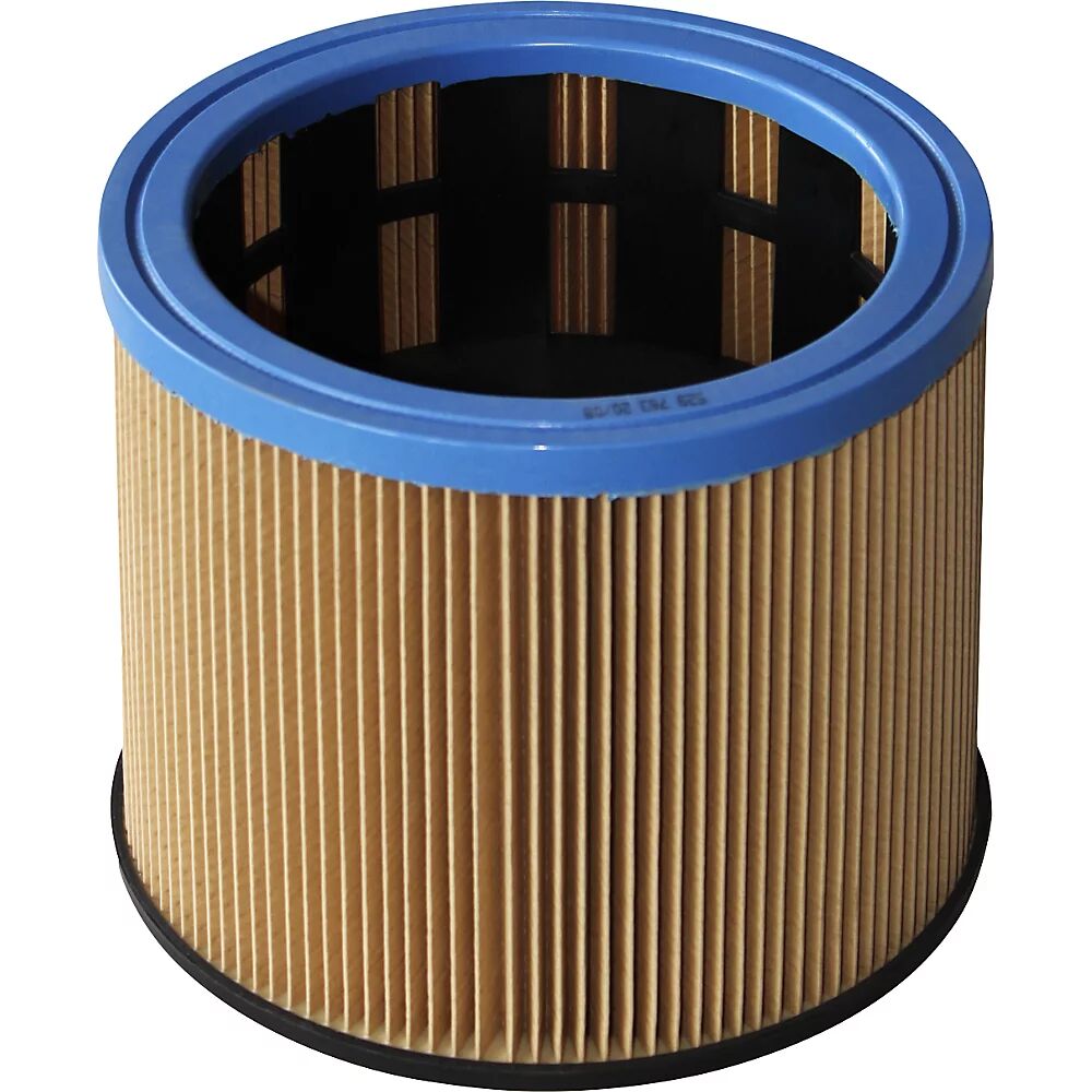 starmix Cartucho de filtro de pliegues, con aprox. 7200 cm² de superficie filtrante de celulosa, para aspiradoras profesionales