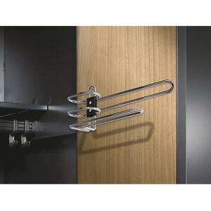 C+P Toallero con soporte para gel de ducha, para puerta revestida, para anchuras de compartimento de 300 / 400 mm