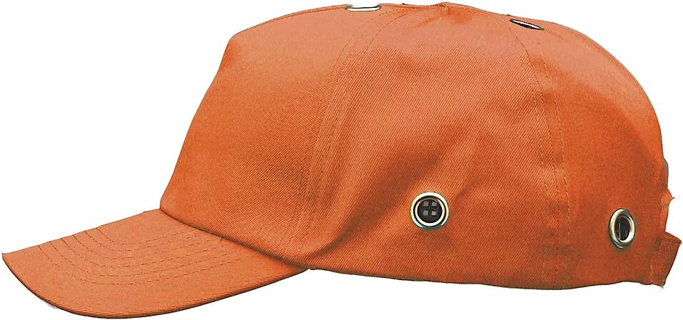 Voss Gorra antigolpes, tapizado de tela, naranja