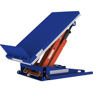 Edmolift Aparato para elevar/inclinar, plataforma cerrada, inclinación sobre el lado estrecho, anchura 800 mm, para apiladora por contrapeso