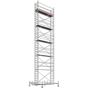 Layher Andamio rodante universal, modelo estándar, altura de andamio 11,61 m