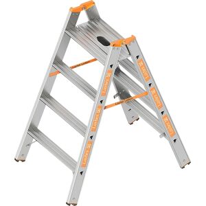 Layher Escalerilla para cargas pesadas, carga máx. 200 kg, 2 x 4 peldaños