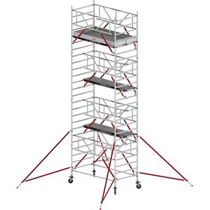 Altrex Andamio rodante RS TOWER 52 ancho, con plataforma Fiber-Deck®, longitud 2,45 m, altura de trabajo 8,20 m