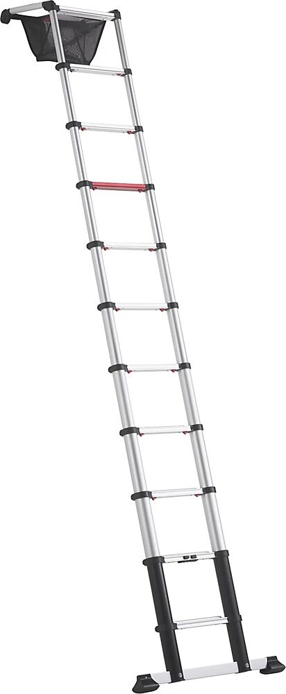 Altrex Escalera de mano telescópica, Smart Up Pro, 11 peldaños, longitud 3,2 m