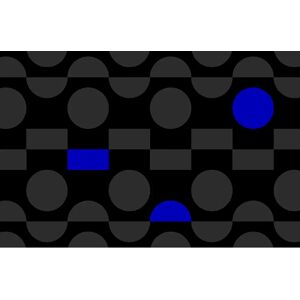 NOTRAX Estera contra la suciedad, Déco Design™, L x A 900 x 600 mm, gris, negro y azul