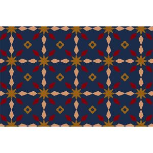 NOTRAX Estera contra la suciedad, Déco Design™, L x A 900 x 600 mm, azul y rojo