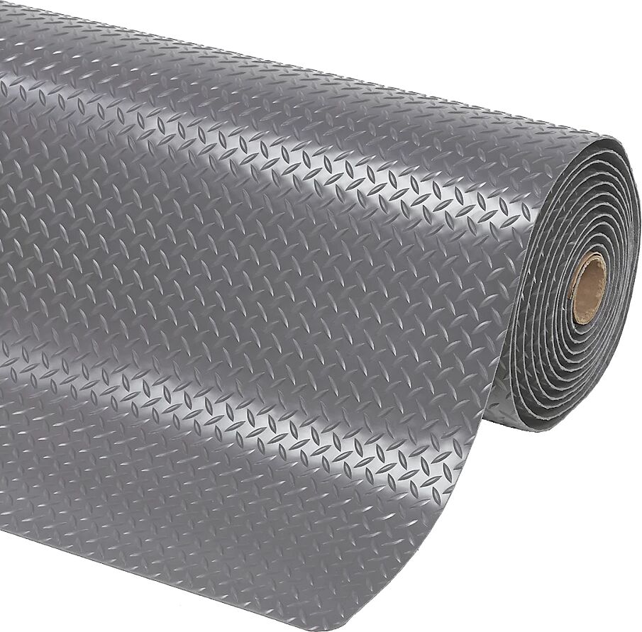 NOTRAX Estera antifatiga Cushion Trax®, por m lin., gris, anchura 1220 mm