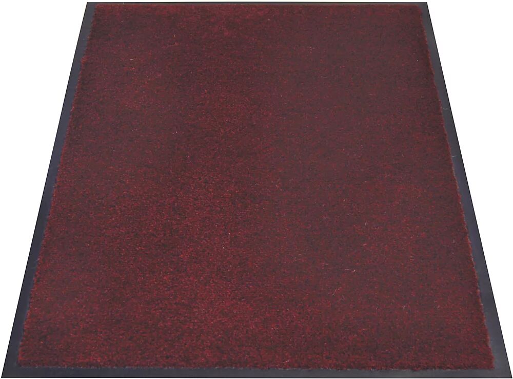 kaiserkraft Estera contra la suciedad EAZYCARE AQUA, L x A 900 x 600 mm, rojo