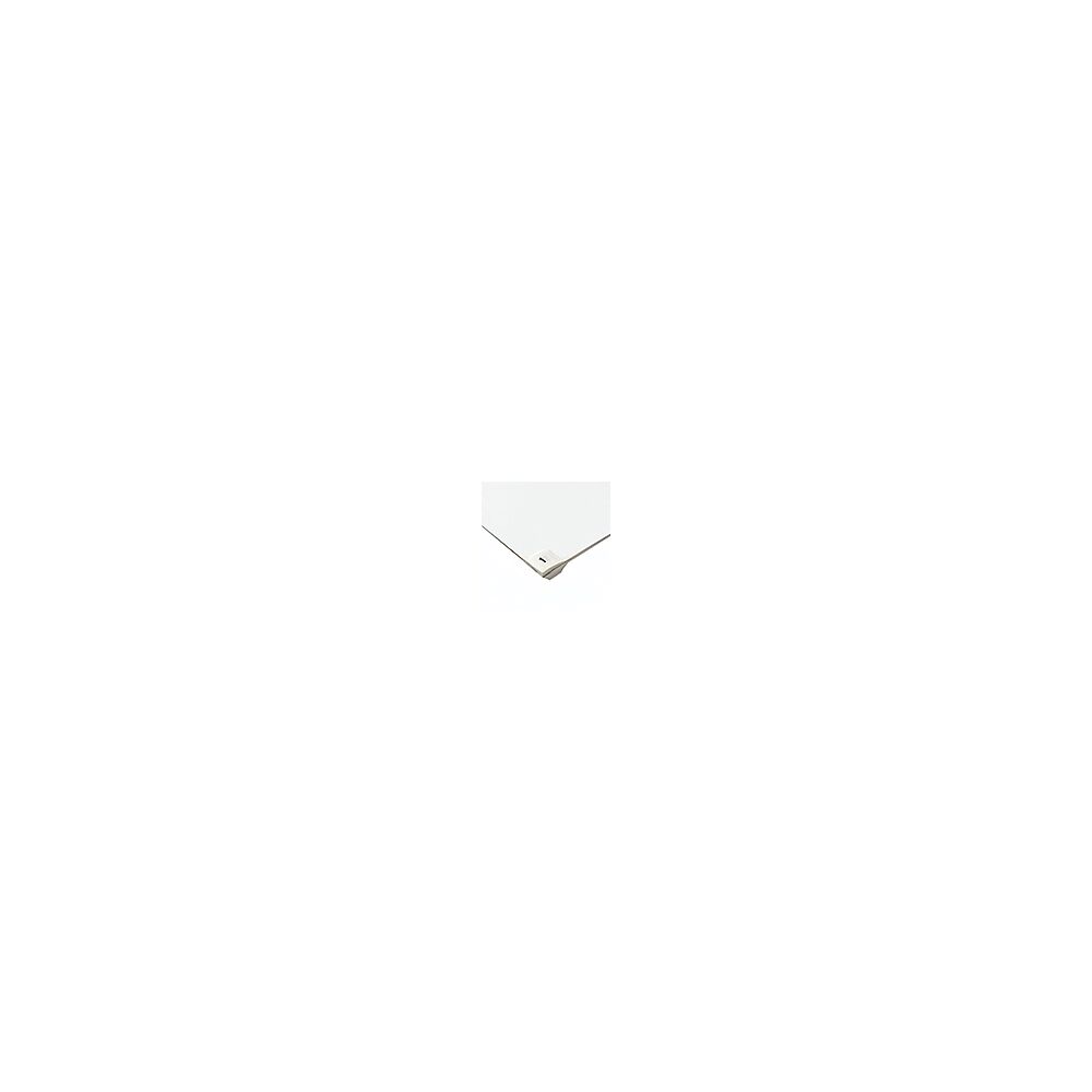 COBA Estera adhesiva desechable para salas blancas, L x A 1170 x 450 mm, 4 UE de 30 unid., blanco