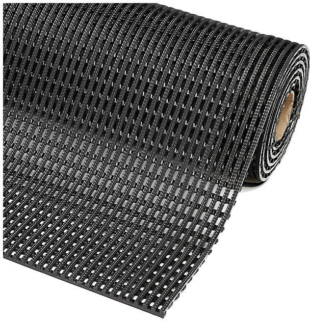 NOTRAX Estera de rejilla Flexdek™, anchura 900 mm por m lin., negro