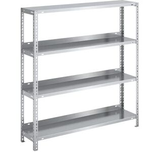 hofe Estantería atornillable para archivadores, galvanizada, altura de estantería 1150 mm, estantería básica, anchura x profundidad 1000 x 300 mm