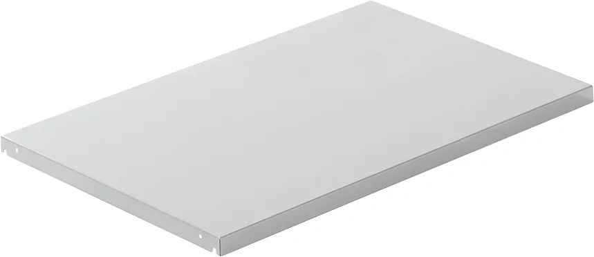 LISTA Balda superior de chapa de acero, A x P 1290 x 860 mm, carga por balda 200 kg, gris luminoso