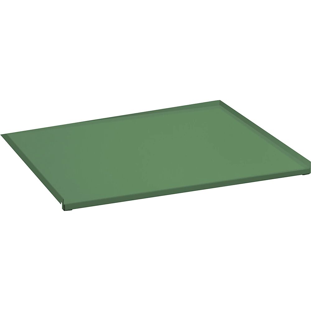 LISTA Cubierta de chapa para marco extraíble, extracción total, para A x P 1290 x 860 mm, verde reseda