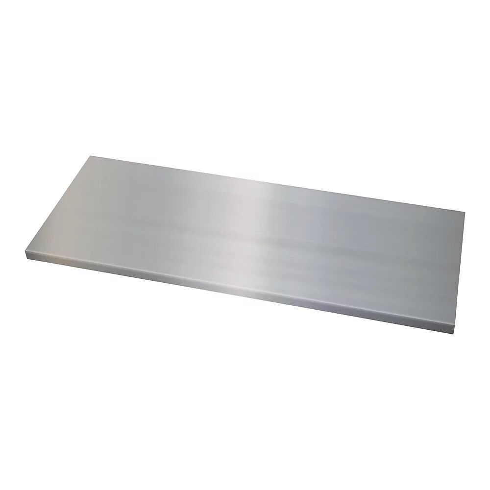 BISLEY Balda con dispositivo de enganche lateral, para A x P 914 x 500 mm, galvanizada