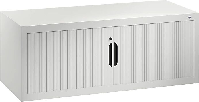 C+P Altillo de persiana, H x A x P 450 x 1200 x 420 mm, blanco tráfico