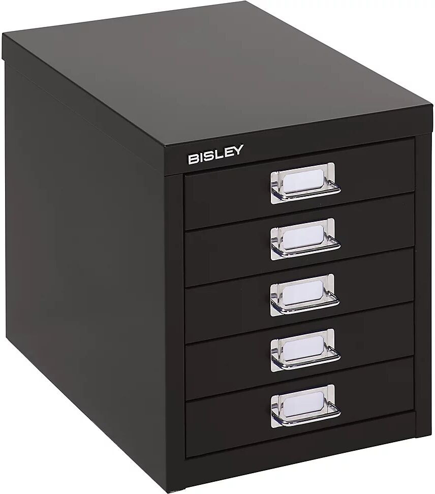 BISLEY Serie 39 MultiDrawer™, DIN A4, 5 cajones, negro