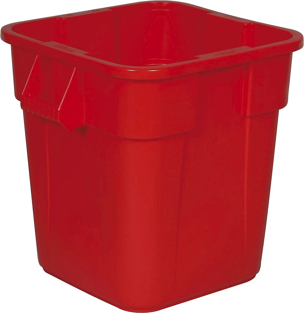 Rubbermaid Contenedor universal BRUTE®, cuadrado, capacidad 106 l, rojo