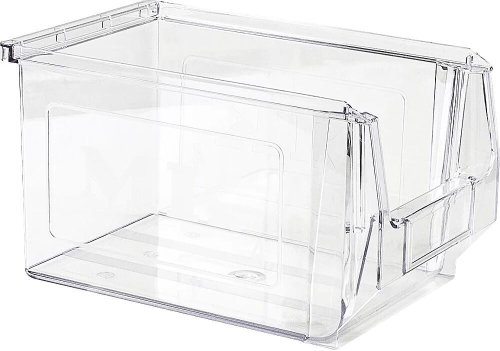 mauser Caja visualizable de SAN, transparente, UE 25 unid., L x A x H 230 x 150 x 130 mm