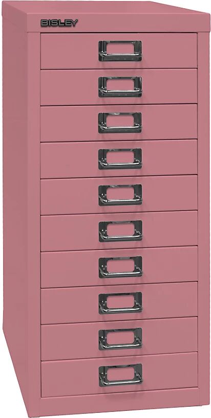 BISLEY Serie 29 MultiDrawer™, DIN A4, 10 cajones, rosa