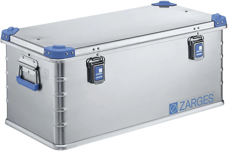 ZARGES Caja universal de aluminio, capacidad 81 l, medidas exteriores LxAxH 800 x 400 x 340 mm