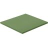 LISTA Balda superior de chapa de acero, A x P 1290 x 1260 mm, carga por balda 100 kg, verde reseda