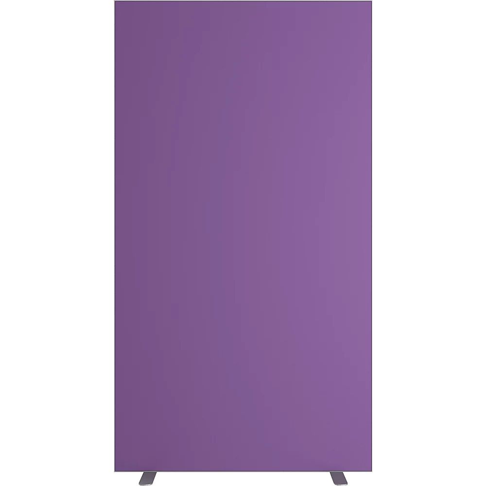 kaiserkraft Pared separadora easyScreen, monocolor, con aislamiento acústico, lila, anchura 940 mm