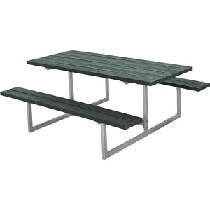 kaiserkraft Banco para grupos de 6 personas, L x P 1770 x 1550 mm, verde