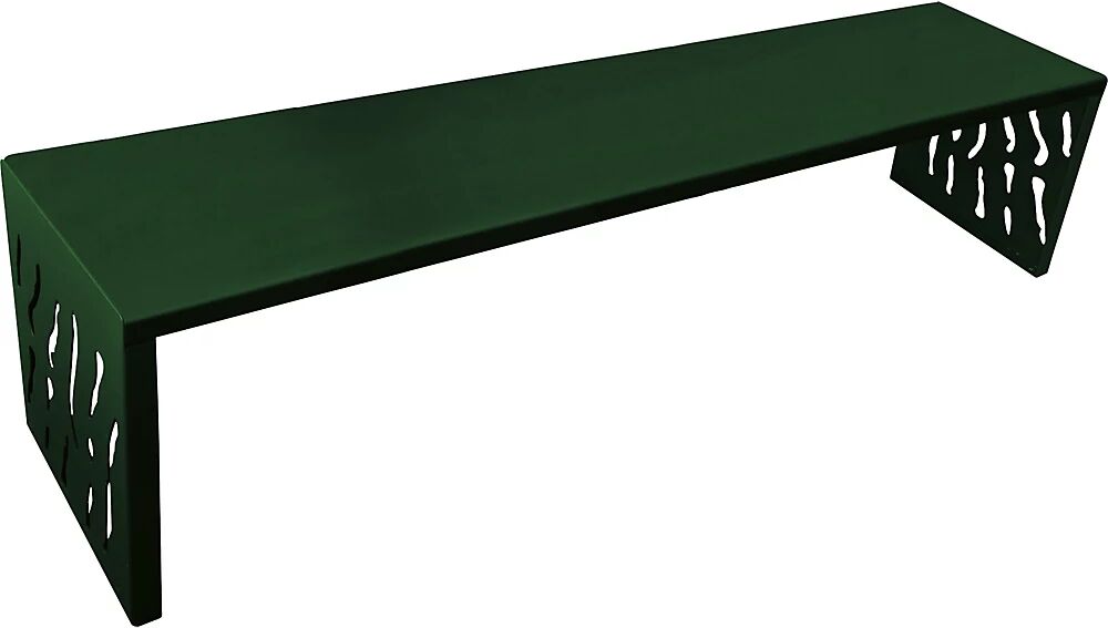 PROCITY Banco VENEDIG, profundidad de asiento 450 mm, verde musgo