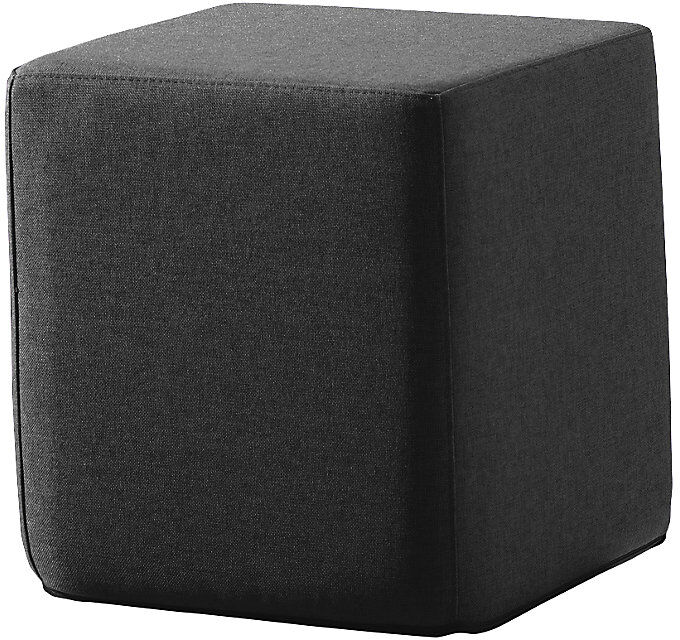 kaiserkraft Asiento cúbico SITTING, H x A x P 420 x 400 x 400 mm, negro