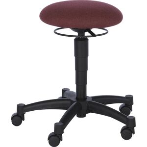 Topstar Taburete BALANCE 10, con Orthositz, Ø 350 mm, burdeos