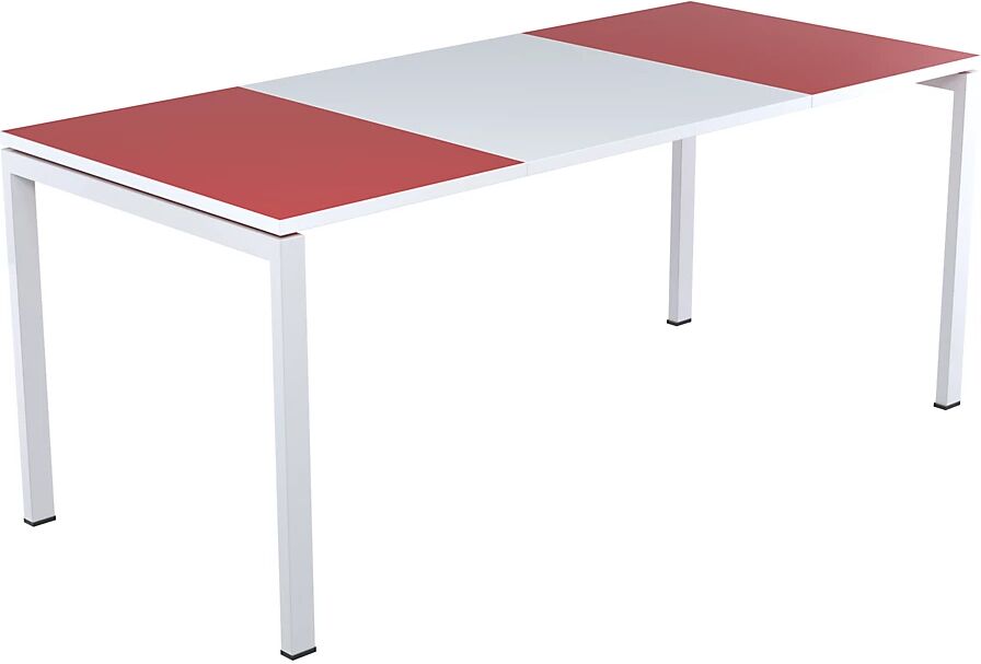 Paperflow Escritorio easyDesk®, anchura 1800 mm, rojo