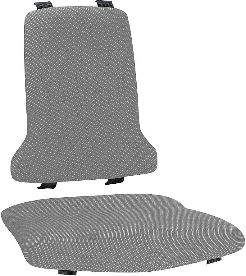 bimos Acolchado para sillas de trabajo, modelo ESD, gris