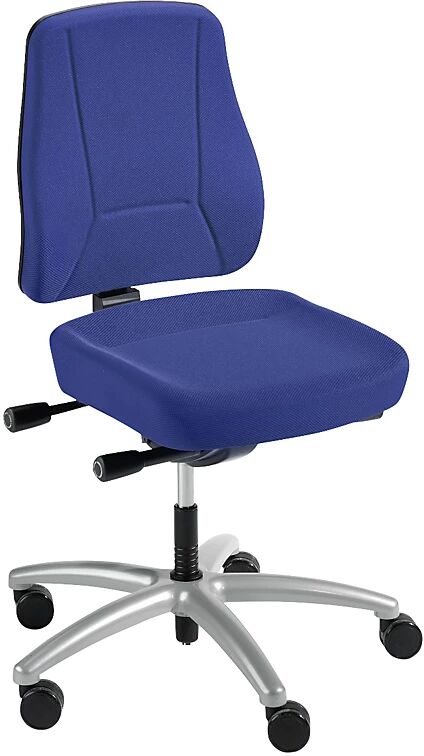 Prosedia Silla giratoria de oficina YOUNICO PRO, altura del respaldo 540 mm, azul real