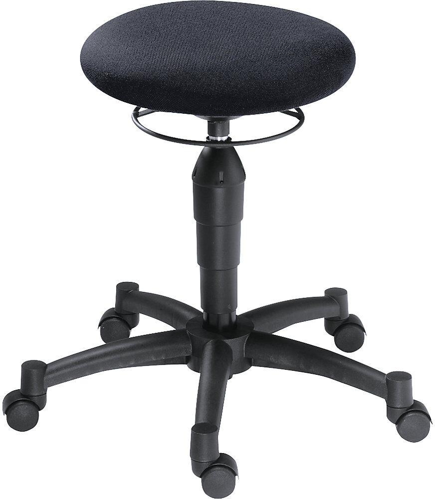 Topstar Taburete BALANCE 10, con Orthositz, Ø 350 mm, negro