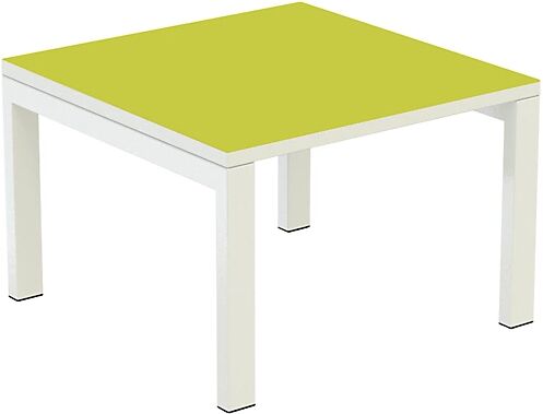 Paperflow Mesa auxiliar easyDesk®, H x A x P 400 x 600 x 600 mm, verde