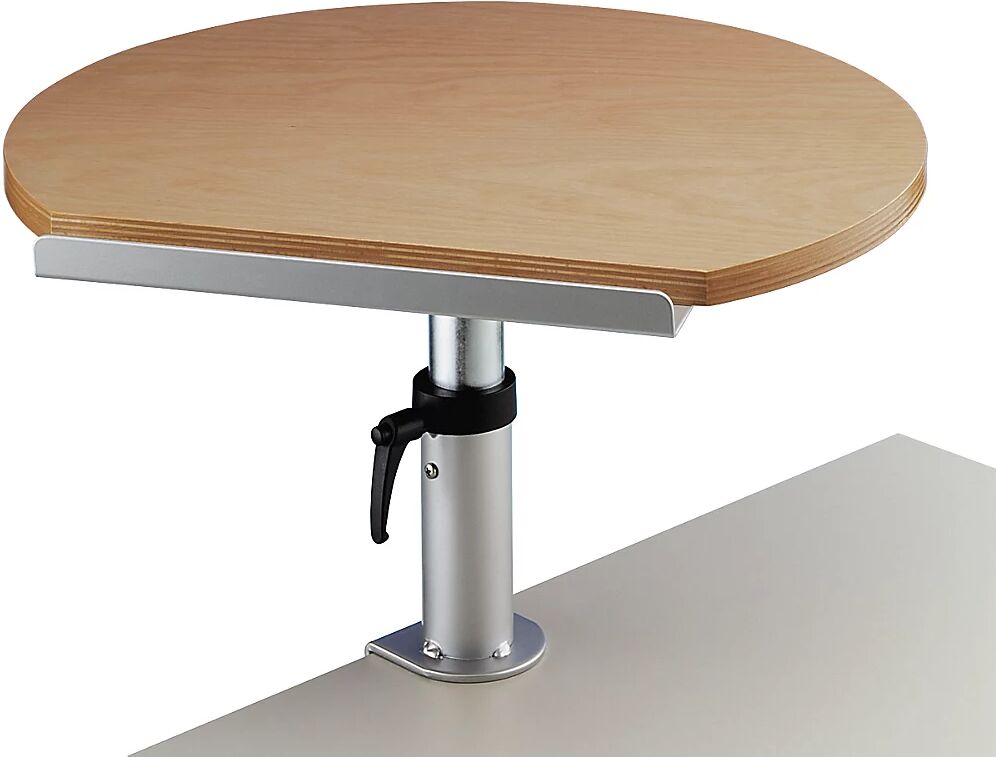 MAUL Atril de sobremesa ergonómico, A x P 600 x 520 mm, de altura regulable, decoración de haya