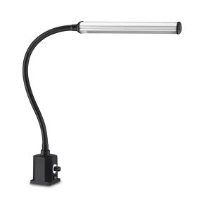 kaiserkraft Lámpara universal LED con brazo flexible IP20, tensión de conexión 220 - 240 V, con pie atornillable