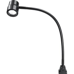 Waldmann Lámpara LED con brazo flexible para máquinas, 6 W, foco con ángulo de irradiación de 30°