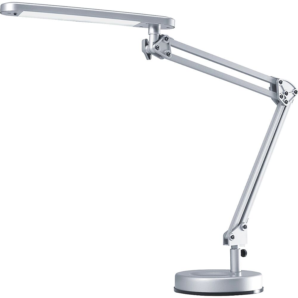 Hansa Lámpara de escritorio LED 4 STARS, con pie, plateado