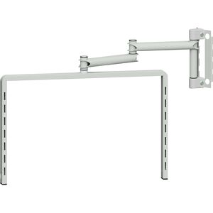 ANKE Marco base con brazo articulado triple, para estructura modular, H x A x P 435 x 670 x 40 mm