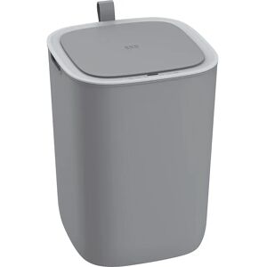 kaiserkraft Cubo de basura con sensor MORANDI, capacidad 12 l, manejo sin manos, gris