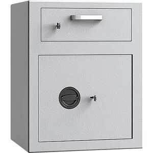 kaiserkraft Caja de caudales con buzón, S2, H x A x P 620 x 496 x 410 mm