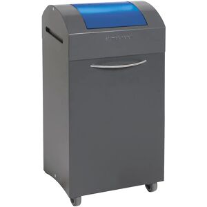 kaiserkraft Recipiente para separar materiales, con extinción de llamas, capacidad 60 l, A x H x P 380 x 790 x 320 mm, embocadura azul genciana