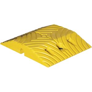 kaiserkraft Resalto para pavimento, velocidad máx. recomendada 20 km/h, L x A 340 x 250 mm, elemento estándar amarillo