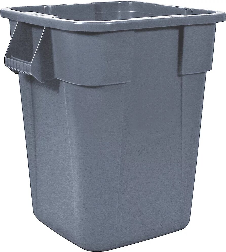 Rubbermaid Contenedor universal BRUTE®, cuadrado, capacidad 151 l, gris