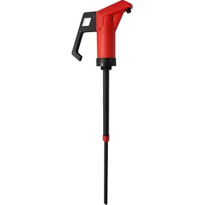 Jessberger Bomba manual para bidones grandes y pequeños, para soluciones alcalinas, roja, 0,3 l/carrera, a partir de 3 unid.