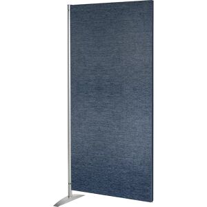 kaiserkraft Sistema modular de tabiques, módulo textil, H x A x P 1750 x 800 x 450 mm, azul