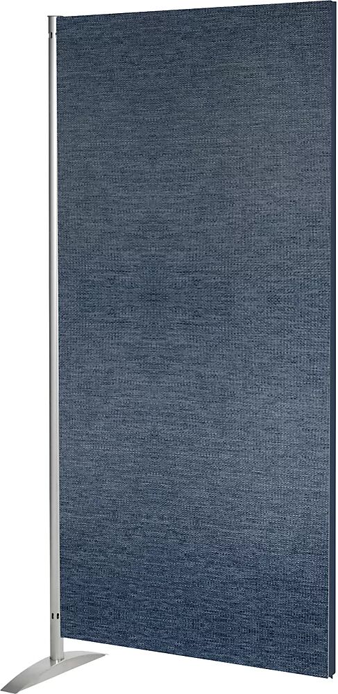 kaiserkraft Sistema modular de tabiques, módulo textil, H x A x P 1750 x 800 x 450 mm, azul